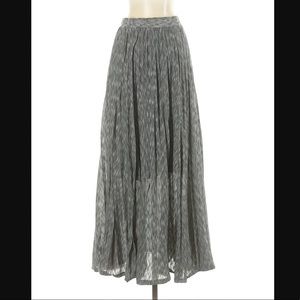 Anthropology maxi skirt